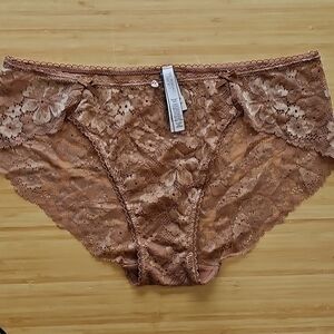 New Victoria's Secret Lace Hiphugger Hipster Panty Size XL